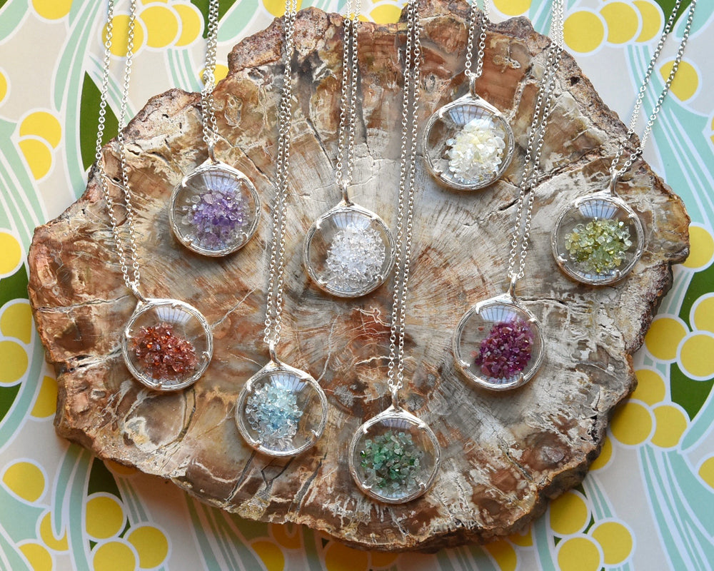 Birthstone Necklace - Goldmakers Fine Jewelry