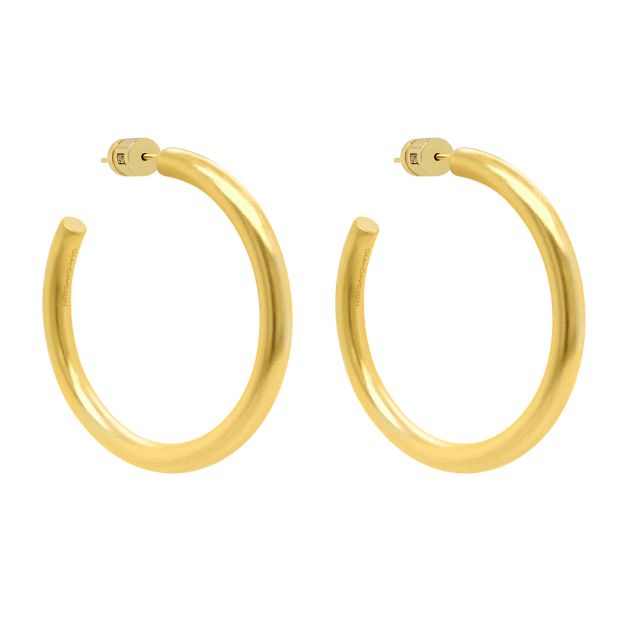 Midi Dune Hoops - Goldmakers Fine Jewelry