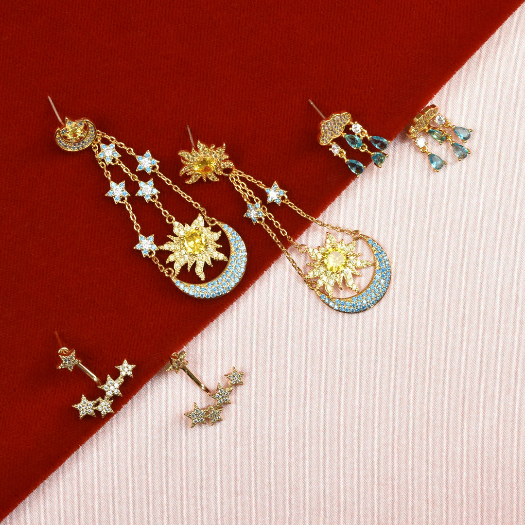 Raincloud Earrings - Goldmakers Fine Jewelry