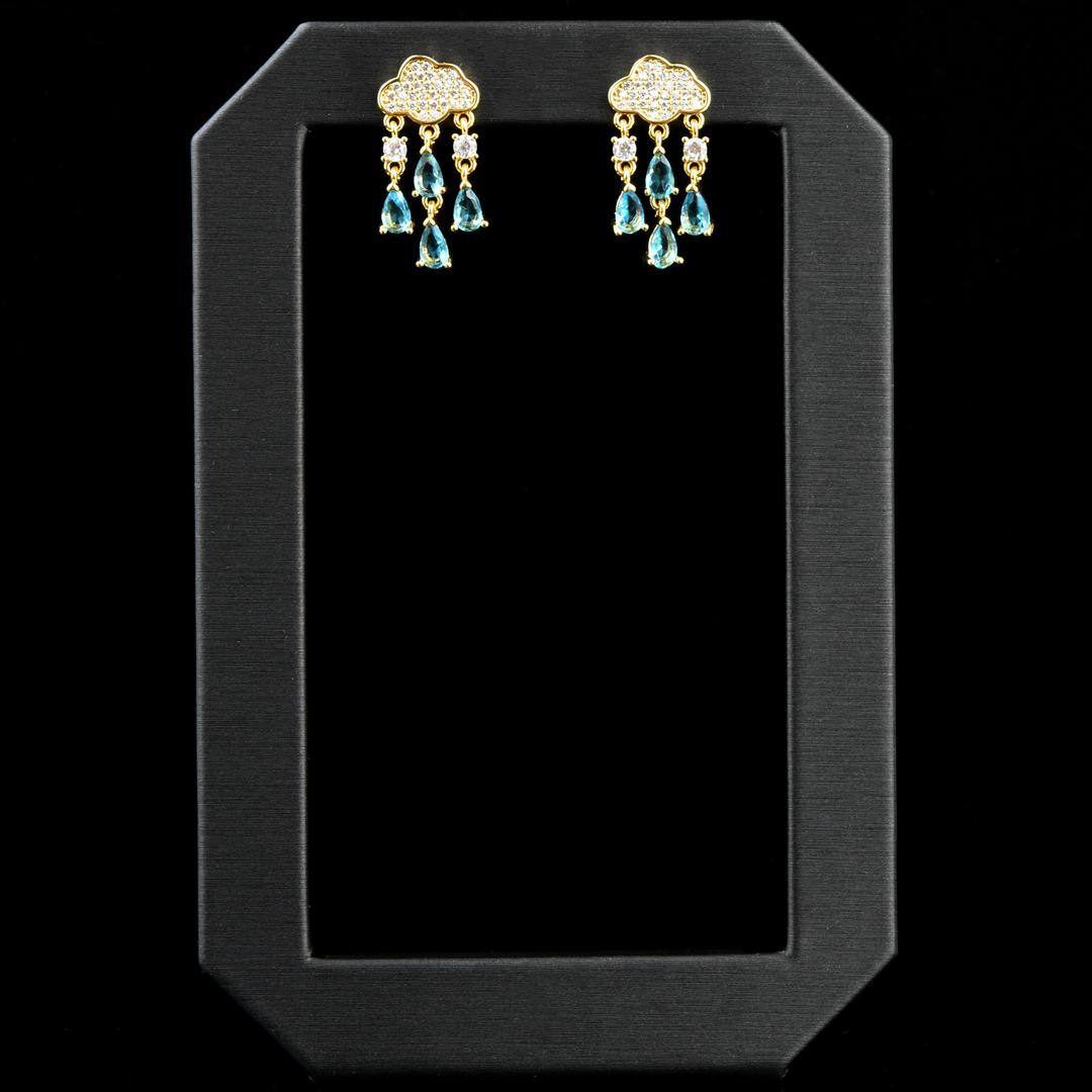 Raincloud Earrings - Goldmakers Fine Jewelry