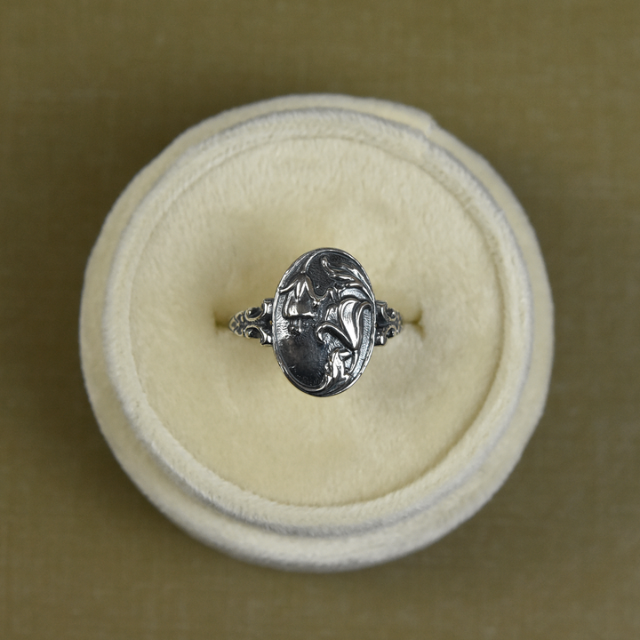 Fuschia Ring in Sterling Silver - Goldmakers Fine Jewelry