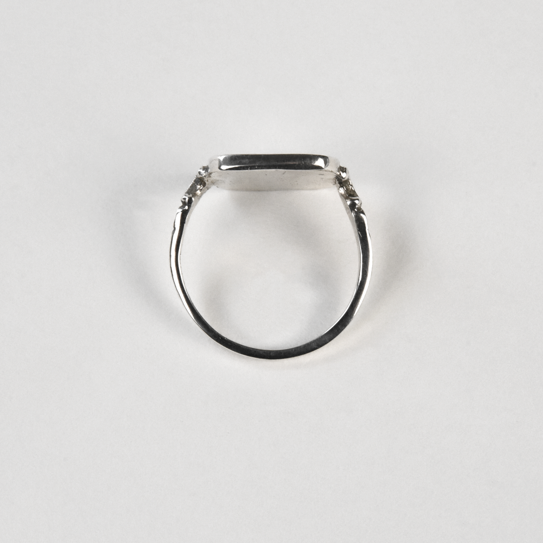 Philosopher Intaglio Ring in Silver - Goldmakers Fine Jewelry