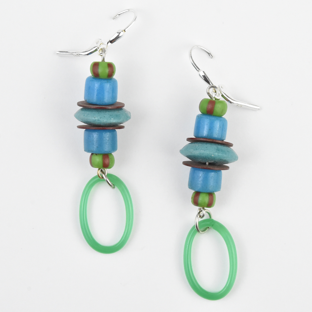 Stacked Bead Earrings - Goldmakers Fine Jewelry