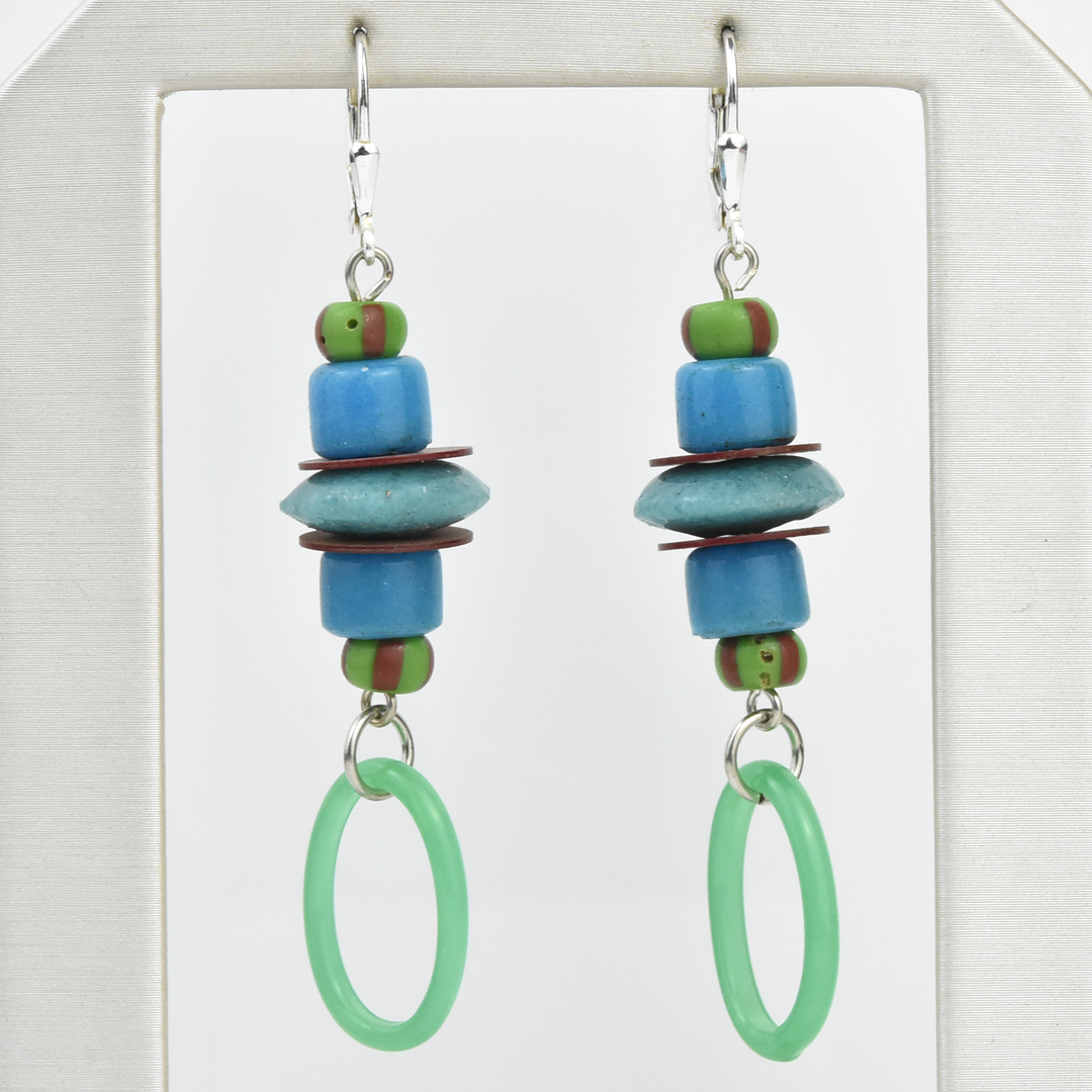 Stacked Bead Earrings - Goldmakers Fine Jewelry
