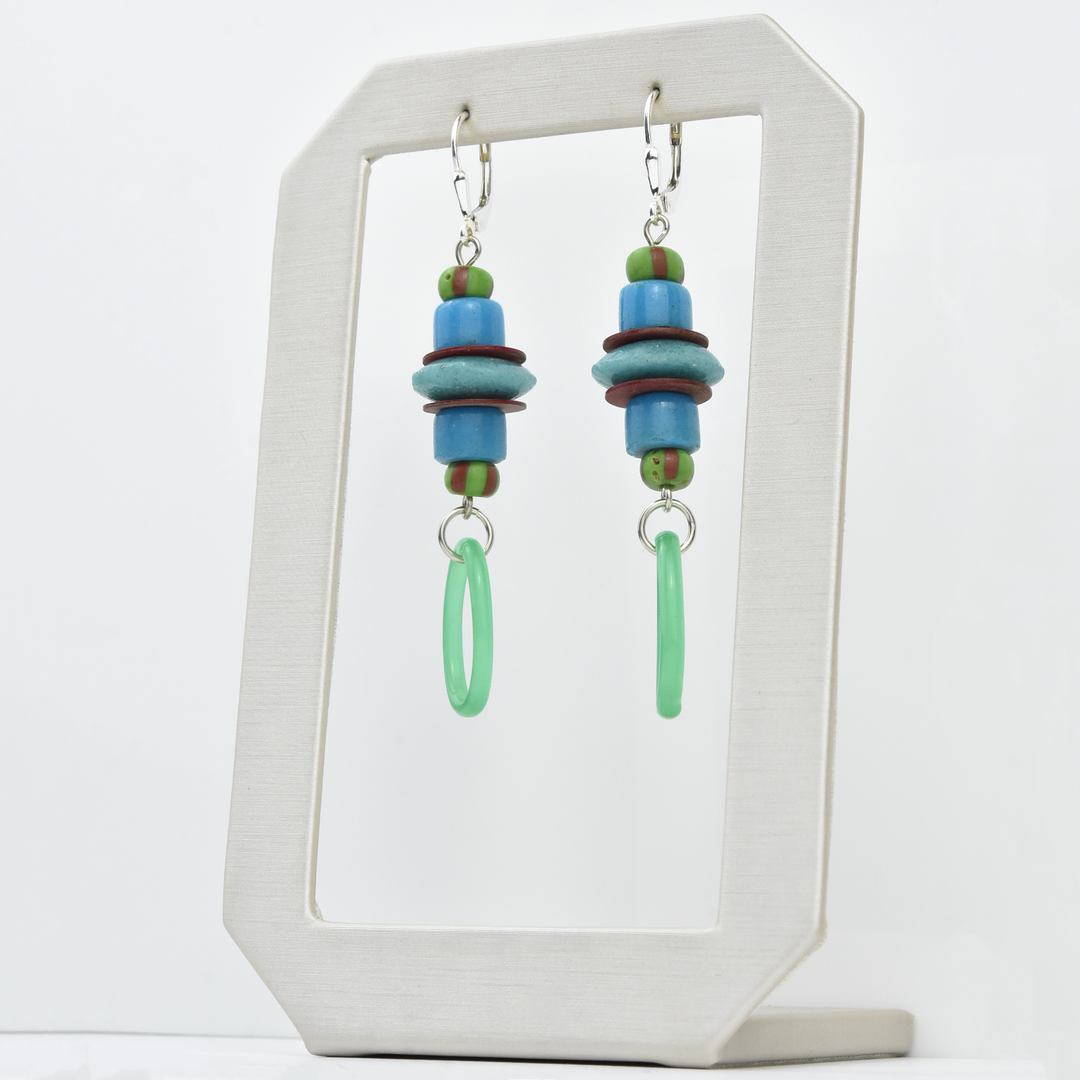 Stacked Bead Earrings - Goldmakers Fine Jewelry