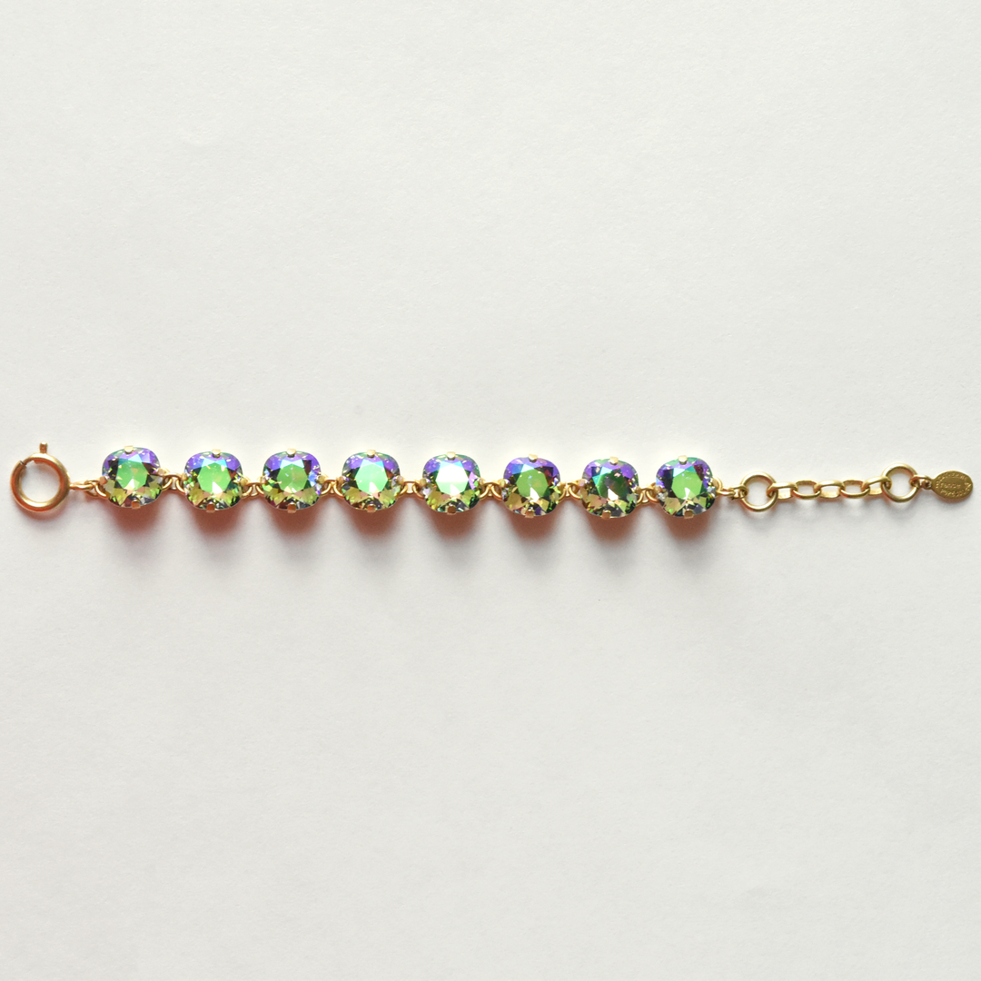 Oversize Crystal Bracelet in Gold - Goldmakers Fine Jewelry