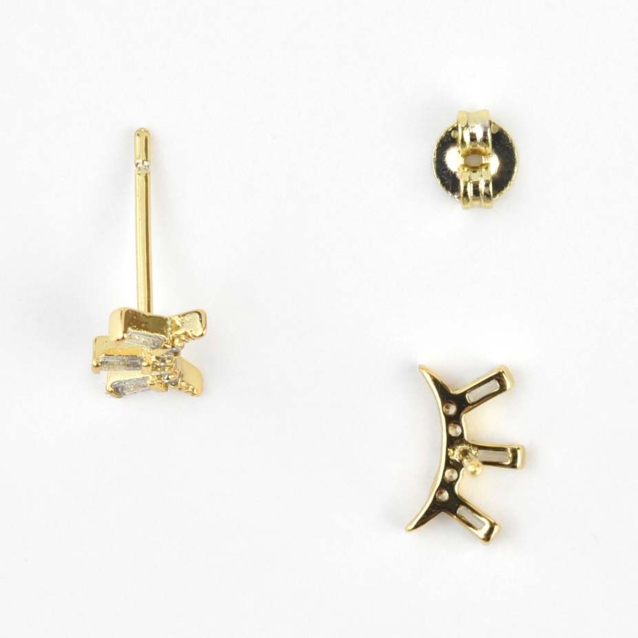 Moonlight Studs - Goldmakers Fine Jewelry