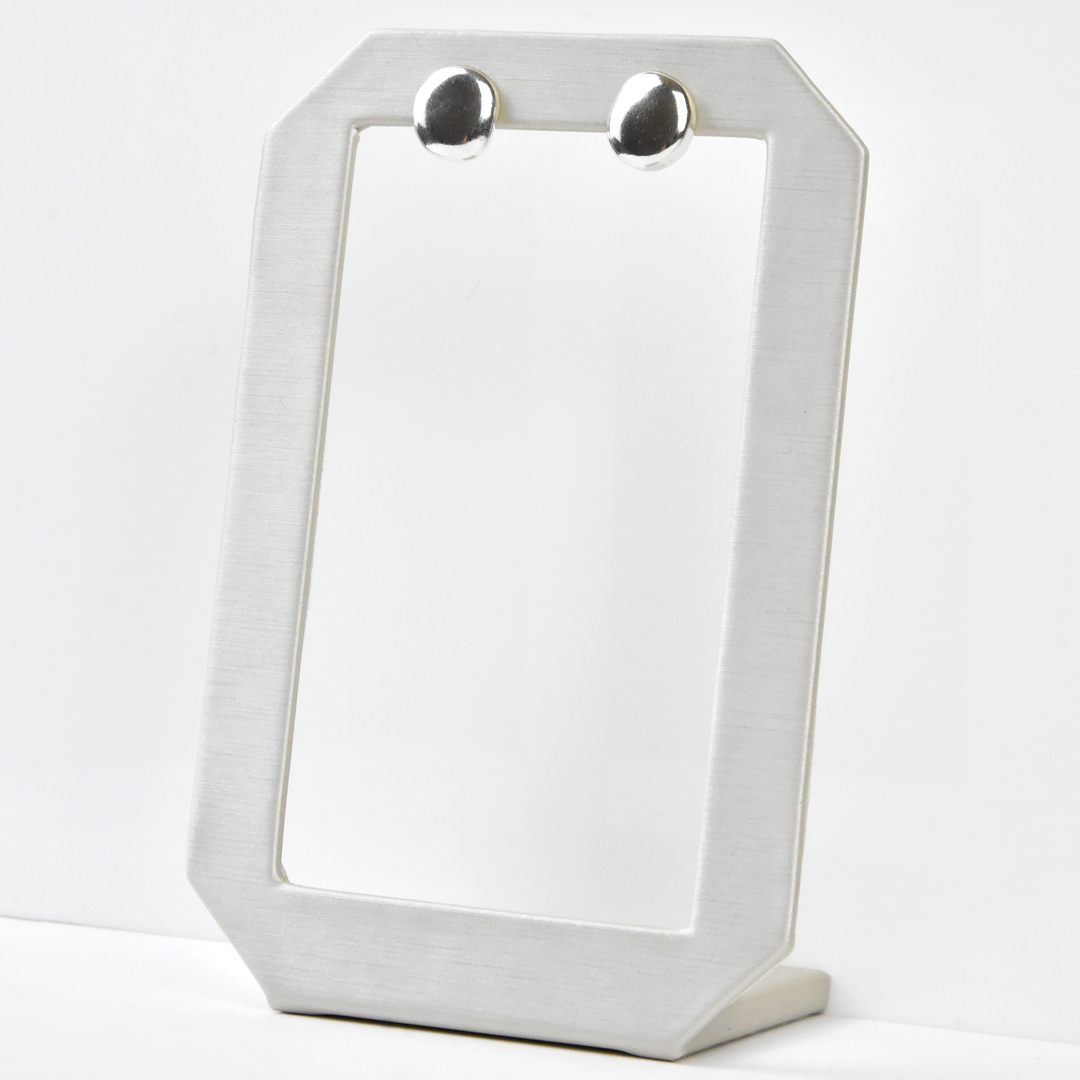 Pebble Stud Earrings - Goldmakers Fine Jewelry