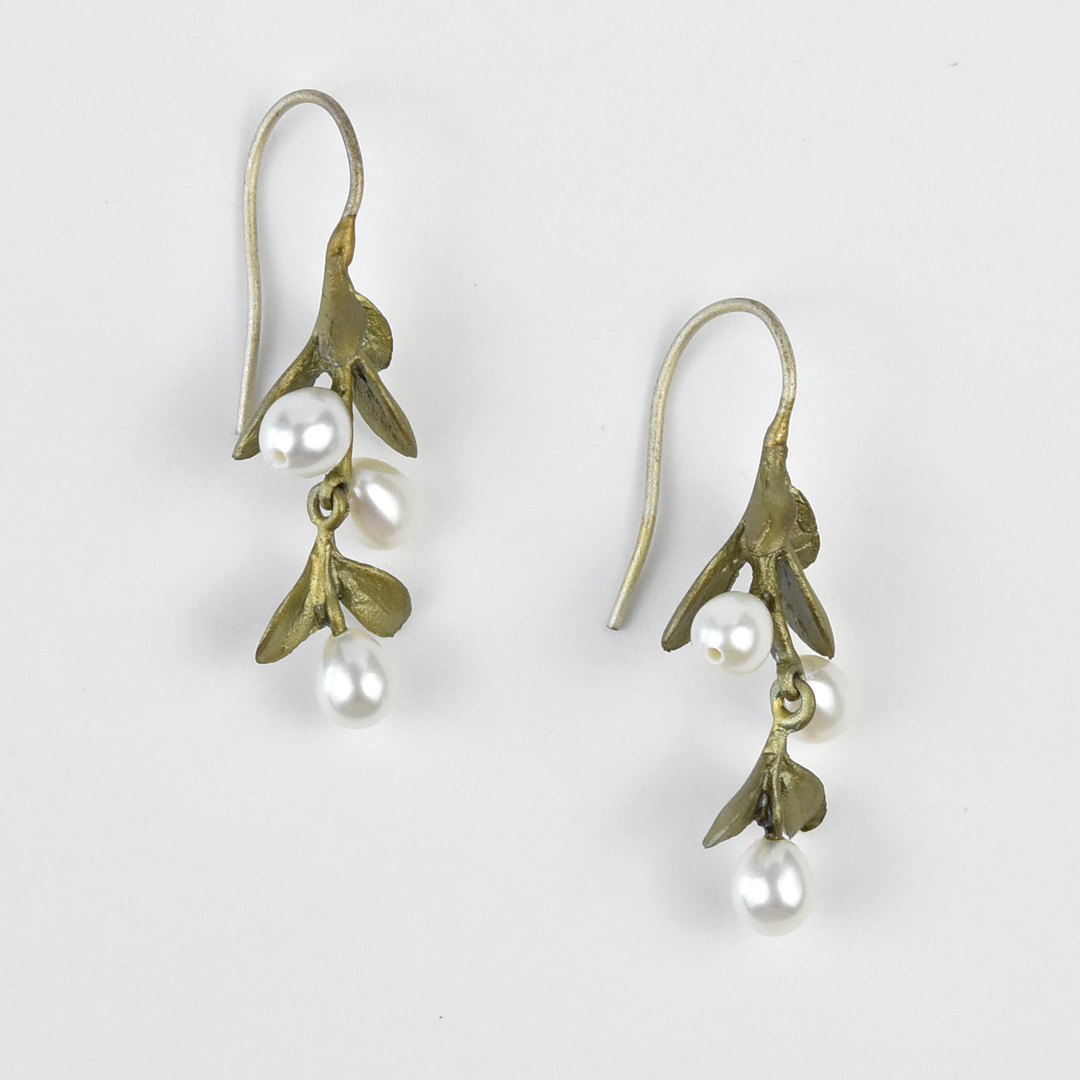 Boxwood Drop Earrings - Goldmakers Fine Jewelry