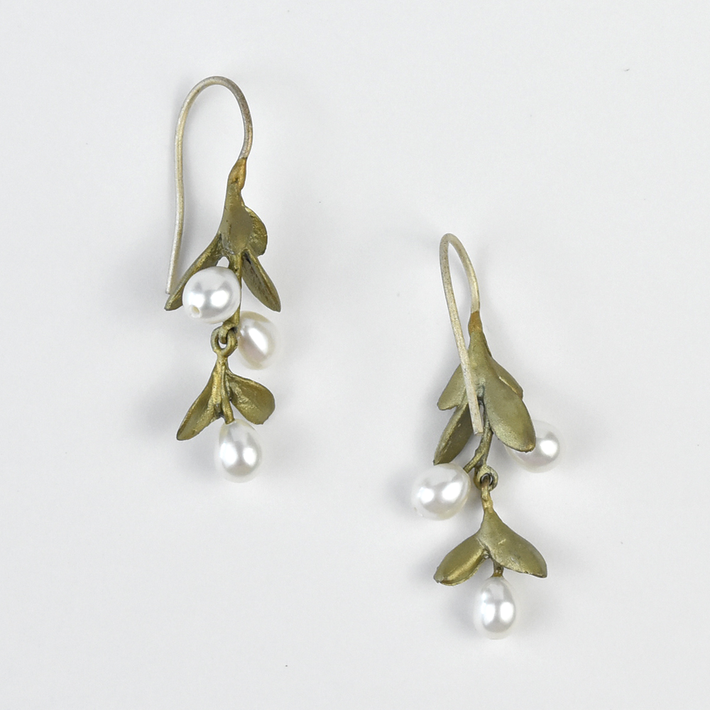 Boxwood Drop Earrings - Goldmakers Fine Jewelry