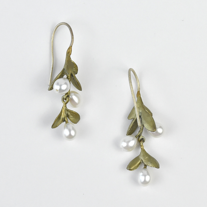 Boxwood Drop Earrings - Goldmakers Fine Jewelry