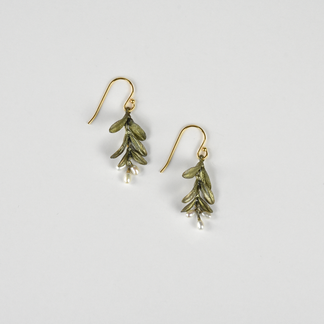 Garden Vine Earrings - Goldmakers Fine Jewelry