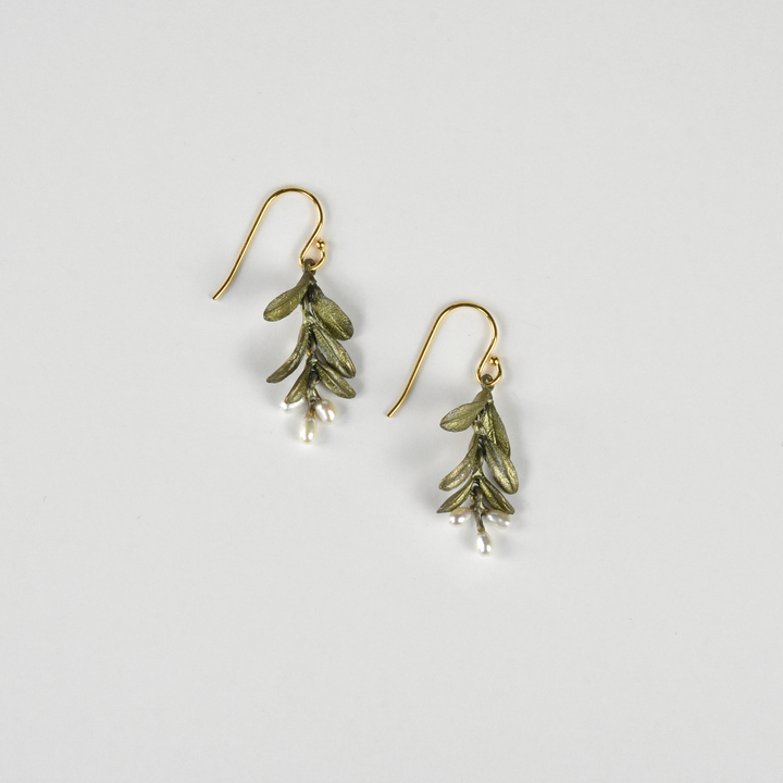 Garden Vine Earrings - Goldmakers Fine Jewelry