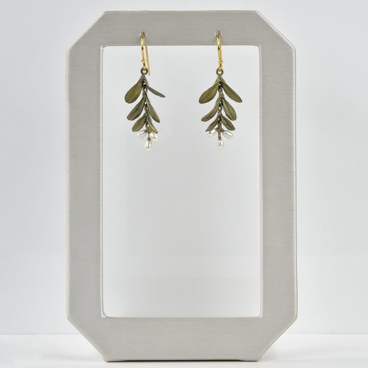 Garden Vine Earrings - Goldmakers Fine Jewelry