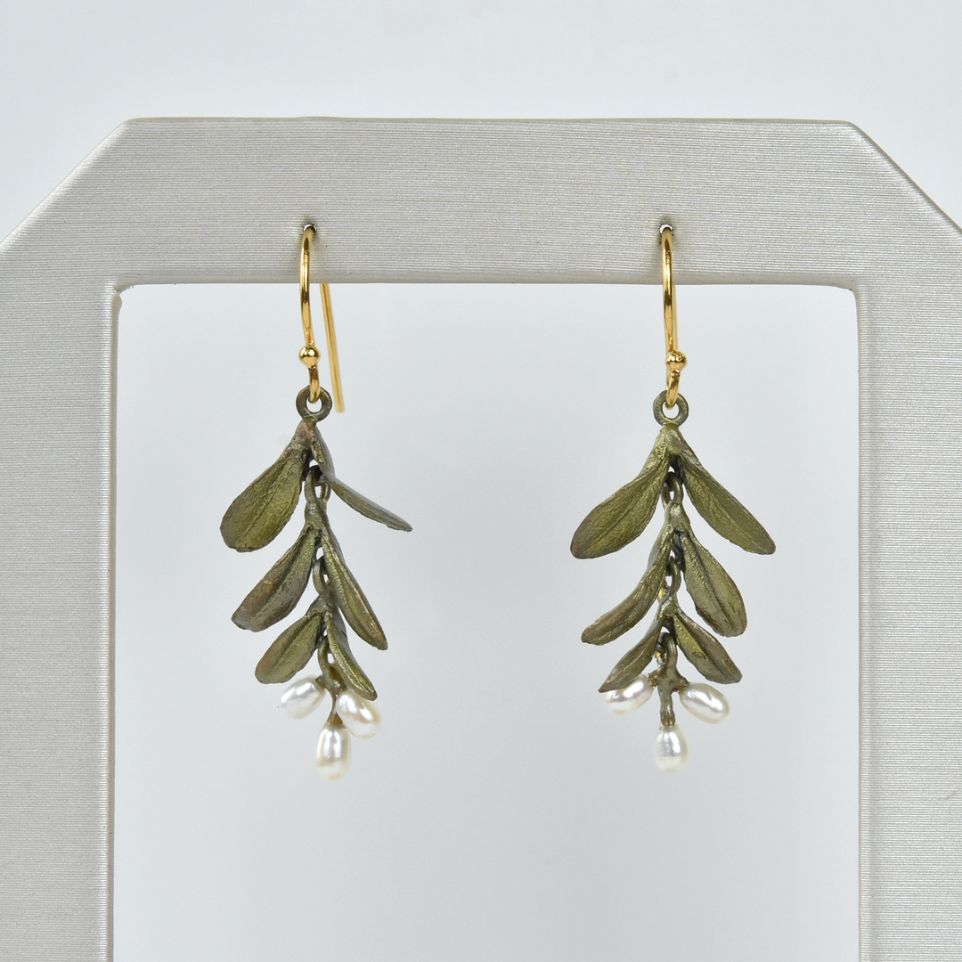 Garden Vine Earrings - Goldmakers Fine Jewelry
