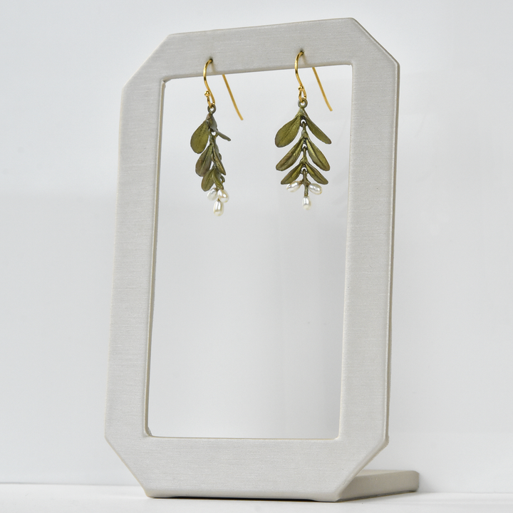 Garden Vine Earrings - Goldmakers Fine Jewelry