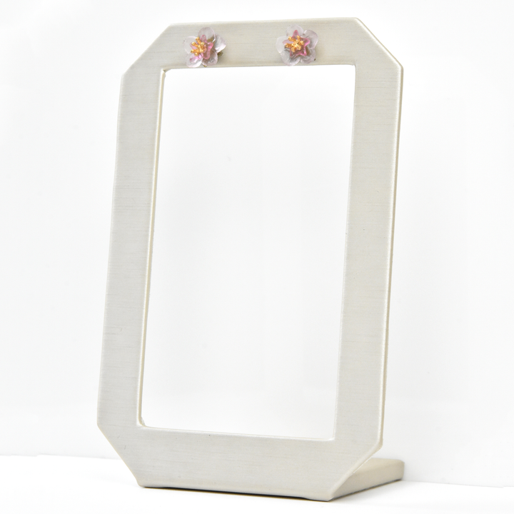 Peach Blossom Studs - Goldmakers Fine Jewelry