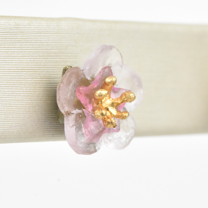Peach Blossom Studs - Goldmakers Fine Jewelry