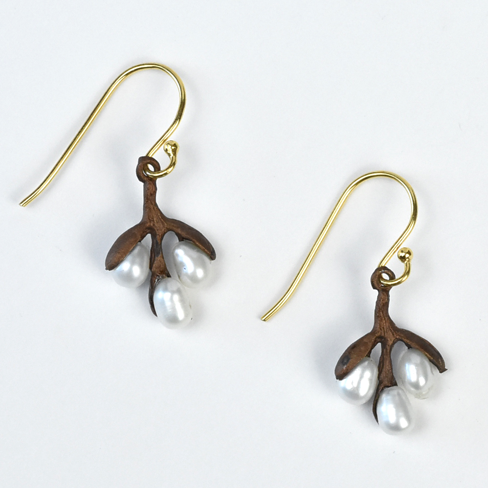Pussy Willow Earrings - Goldmakers Fine Jewelry