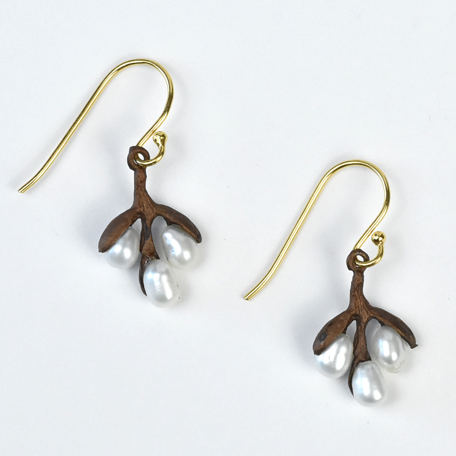 Pussy Willow Earrings - Goldmakers Fine Jewelry