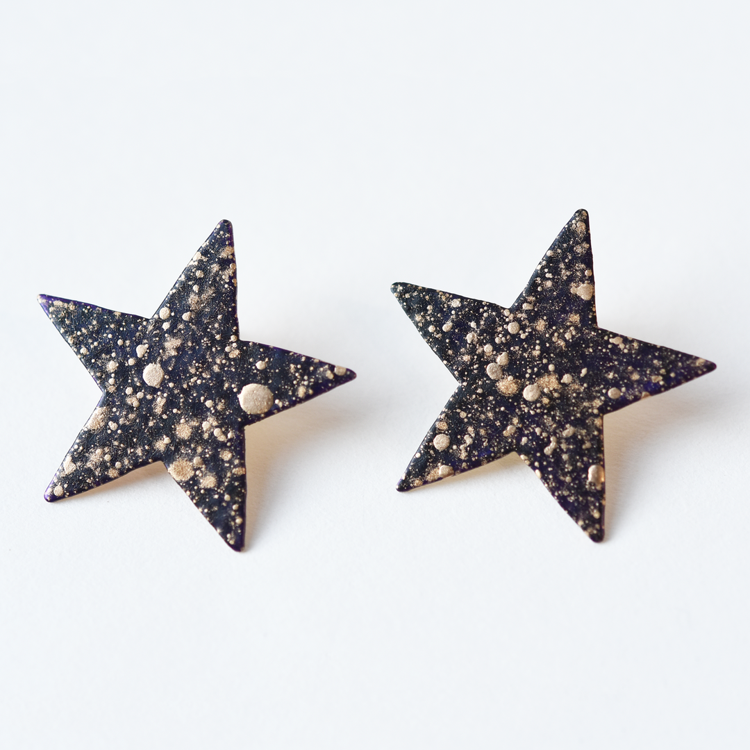 North Star Earrings - Goldmakers Fine Jewelry