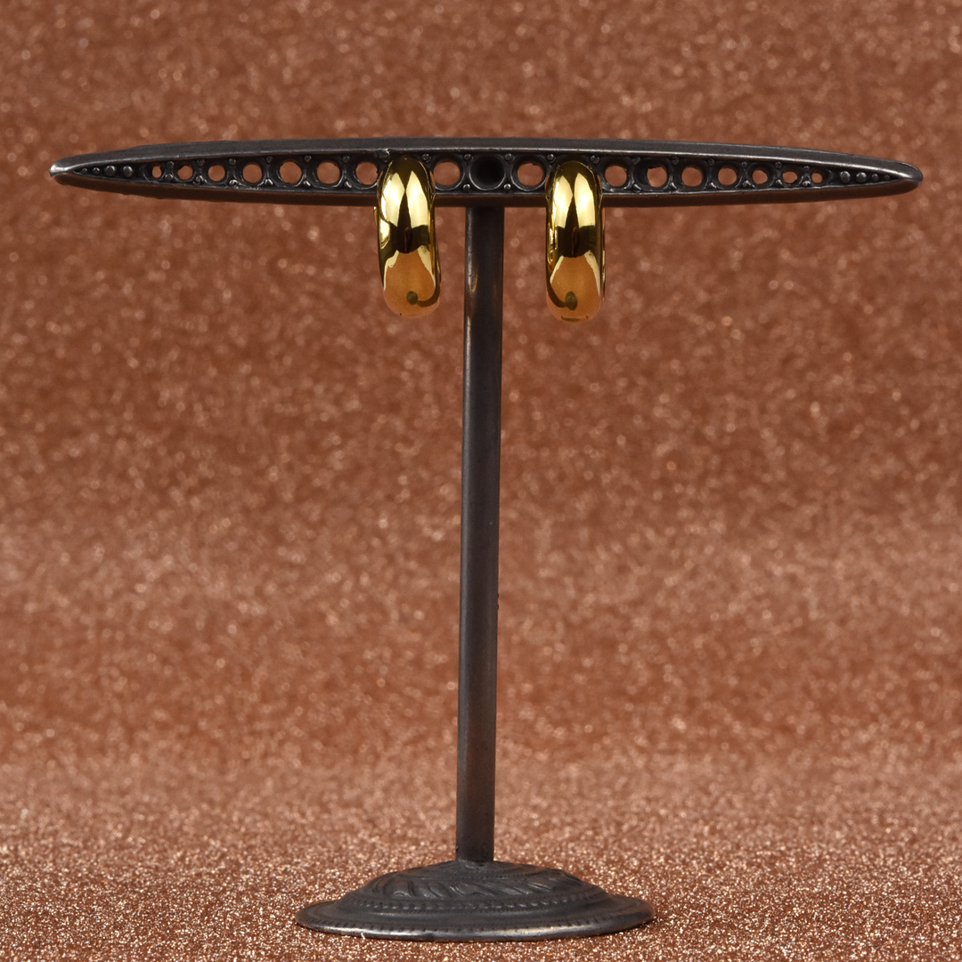 Olivia Hoop Earrings - Goldmakers Fine Jewelry