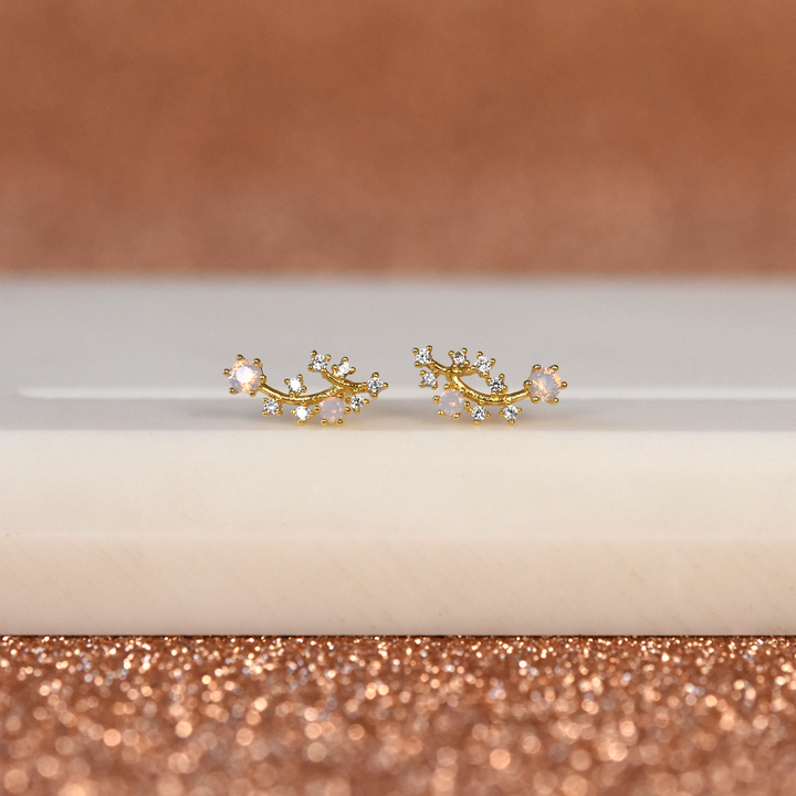 Petite Sakura Studs - Goldmakers Fine Jewelry