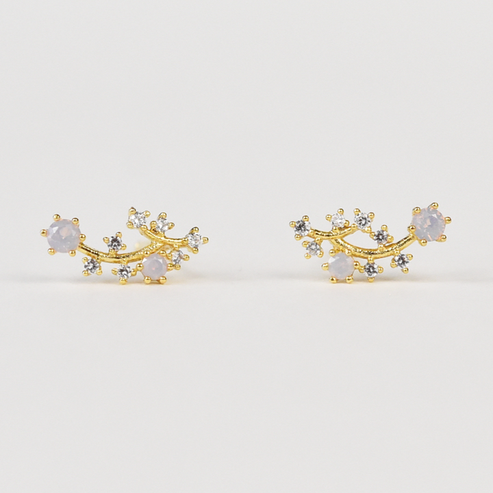 Petite Sakura Studs - Goldmakers Fine Jewelry