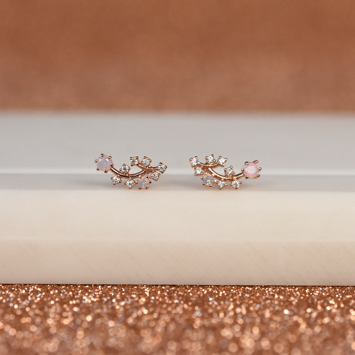 Petite Sakura Studs - Goldmakers Fine Jewelry