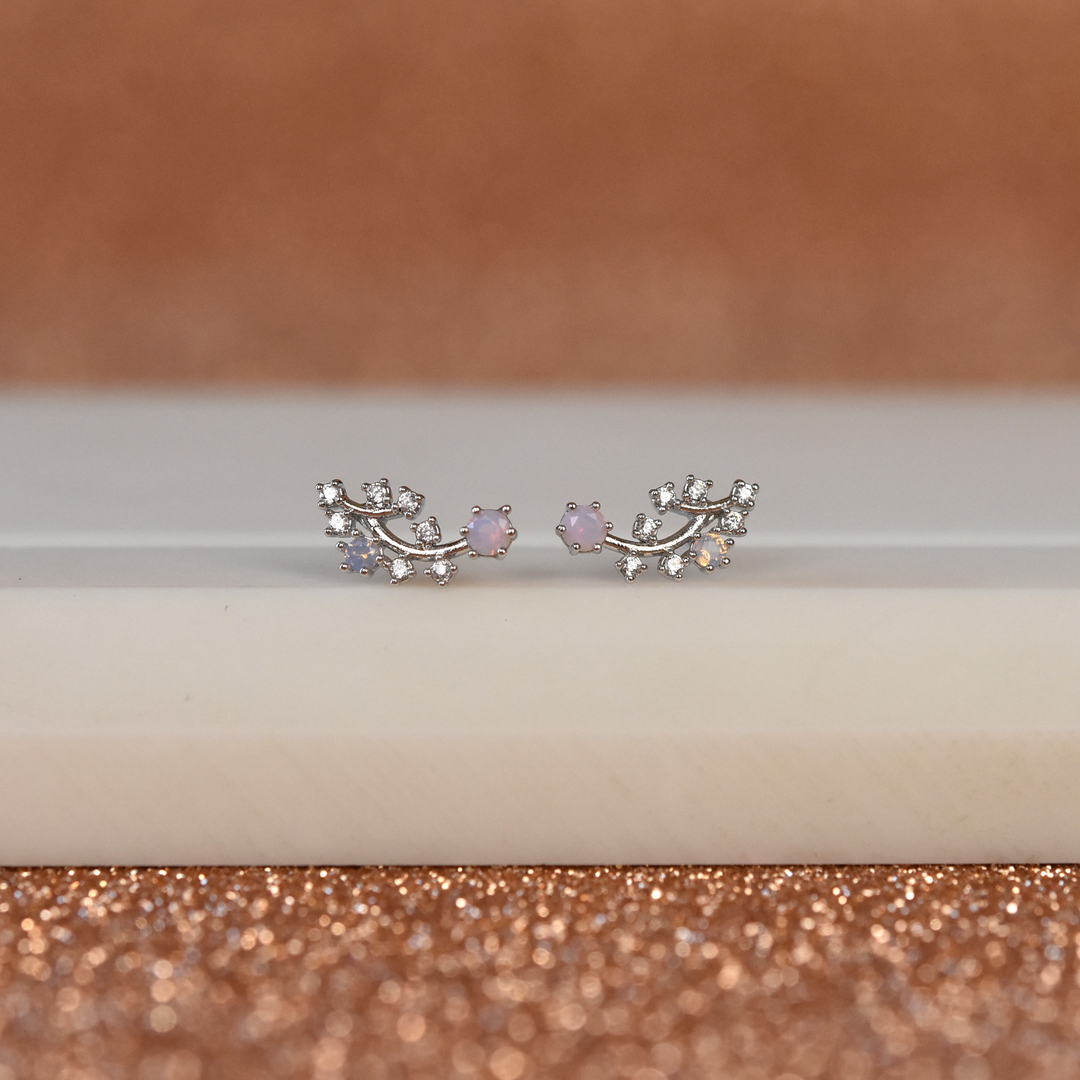 Petite Sakura Studs - Goldmakers Fine Jewelry