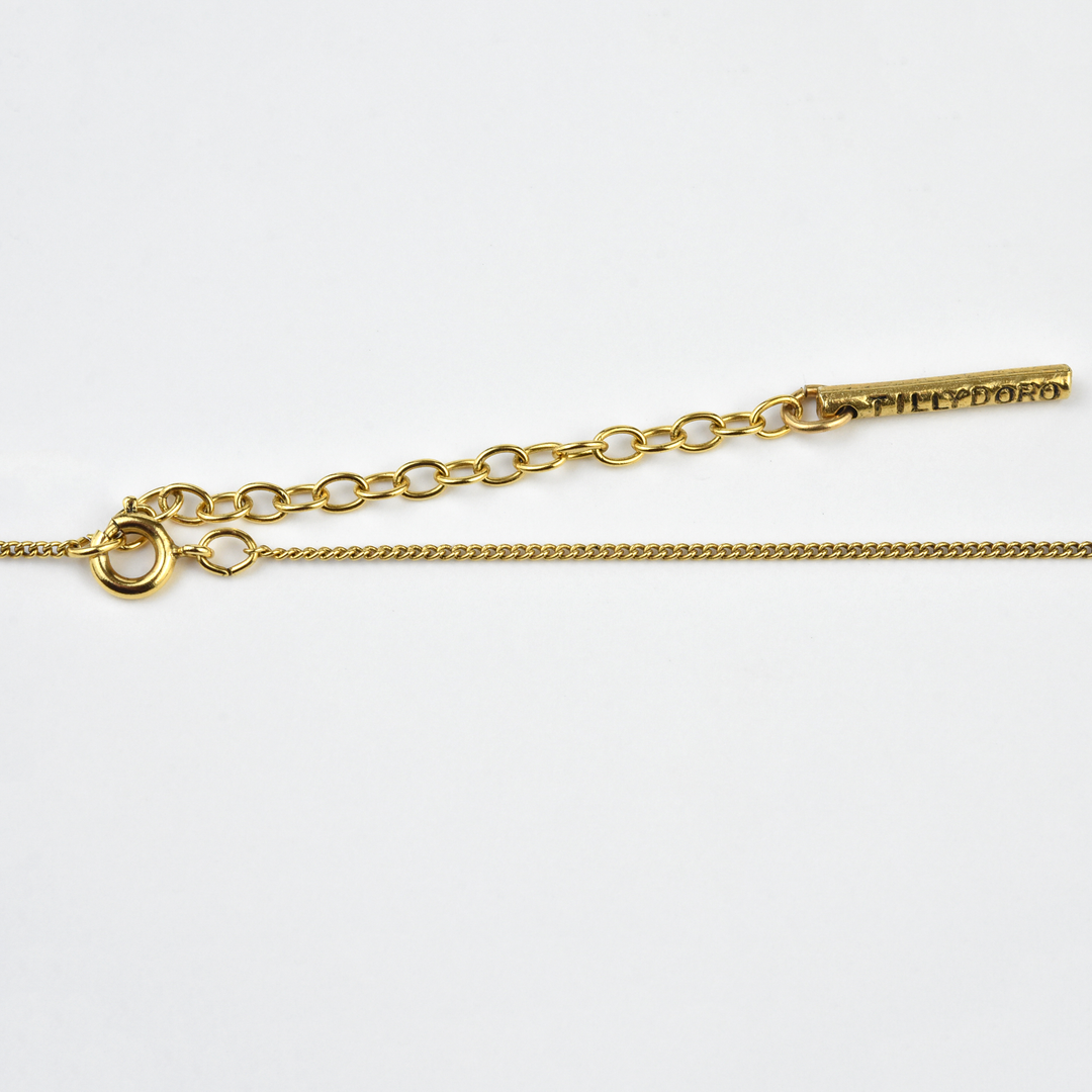 Saturn Necklace - Goldmakers Fine Jewelry