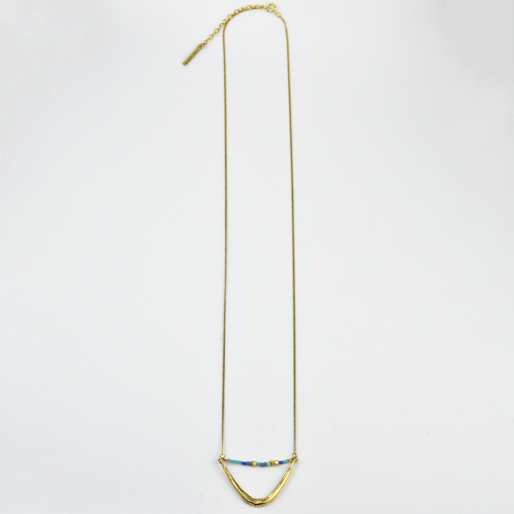 Beaded Valley Necklace - Goldmakers Fine Jewelry