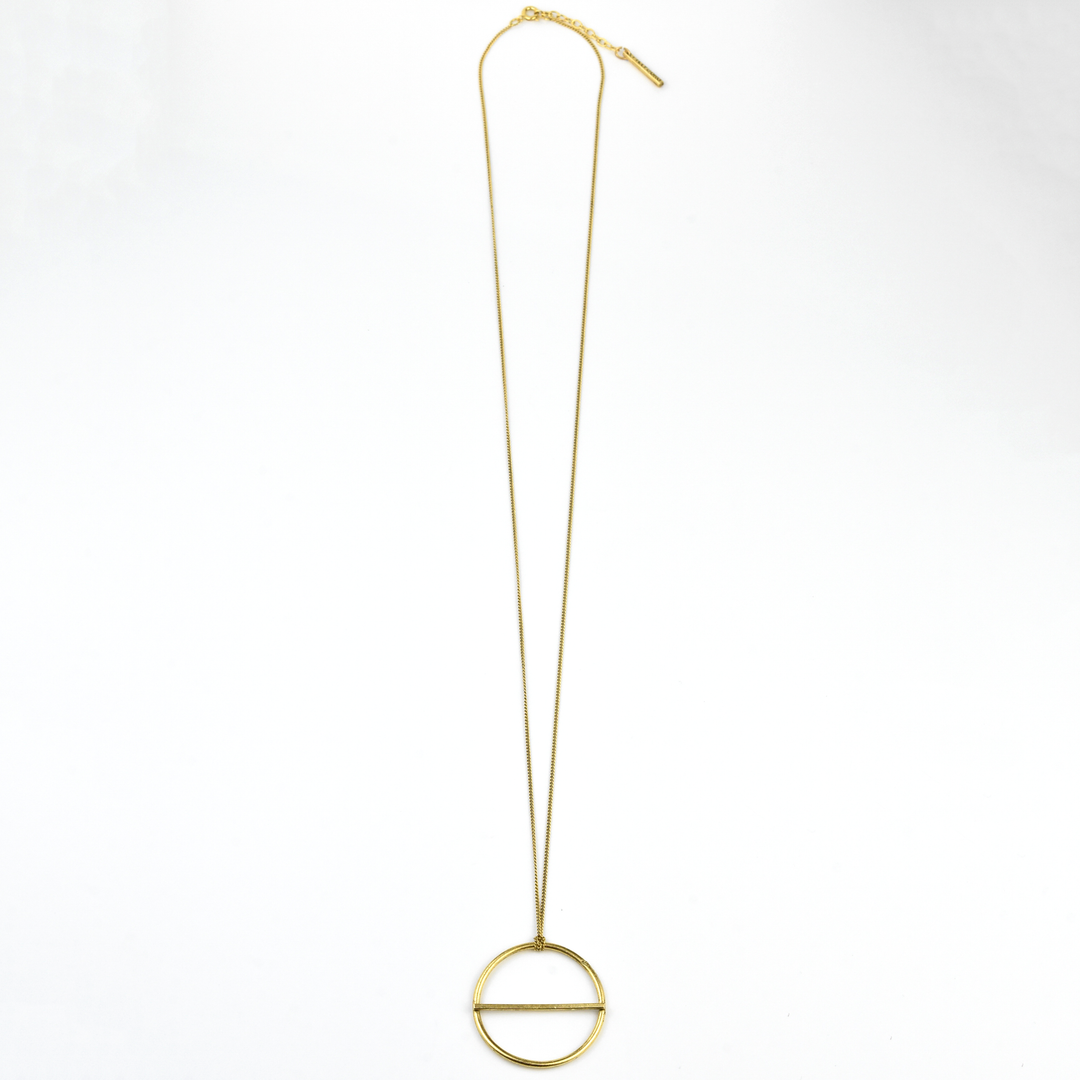 Saturn Necklace - Goldmakers Fine Jewelry