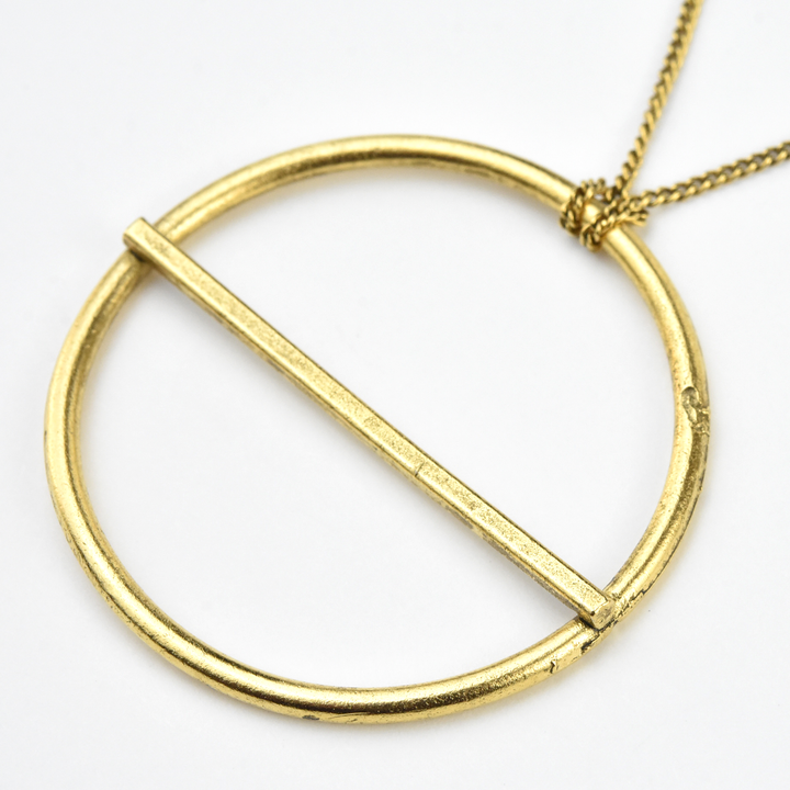 Saturn Necklace - Goldmakers Fine Jewelry