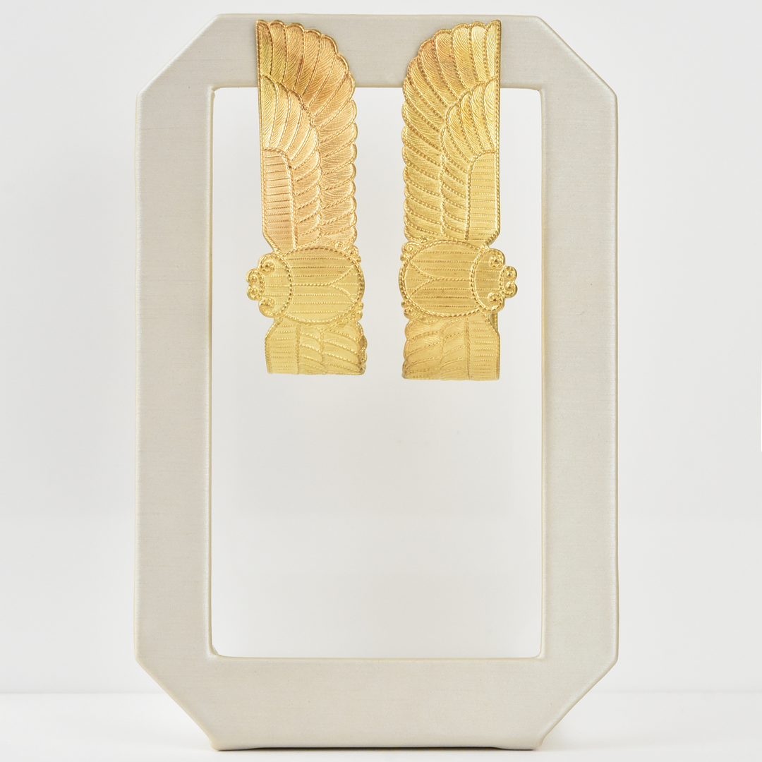 Scarab Hoops - Goldmakers Fine Jewelry