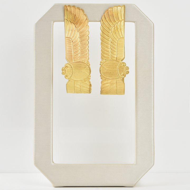 Scarab Hoops - Goldmakers Fine Jewelry