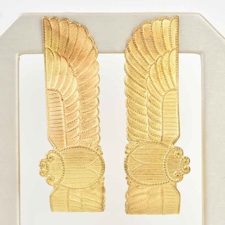 Scarab Hoops - Goldmakers Fine Jewelry