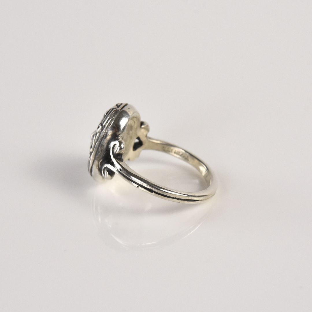 Magic Mirror Ring in Silver with Diamond - Goldmakers Fine Jewelry