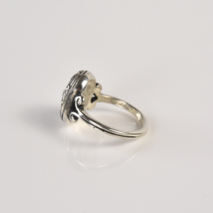 Magic Mirror Ring in Silver with Diamond - Goldmakers Fine Jewelry