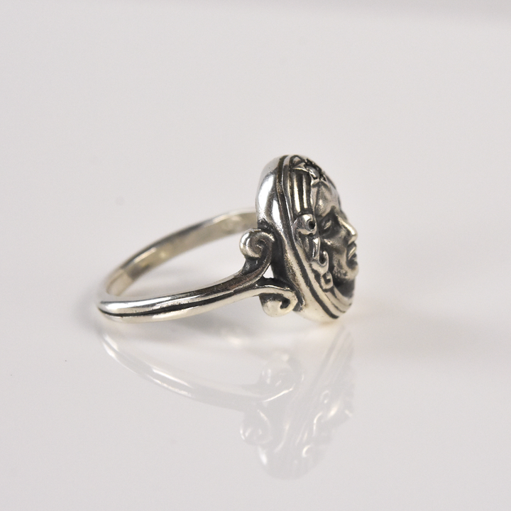 Magic Mirror Ring in Silver with Diamond - Goldmakers Fine Jewelry
