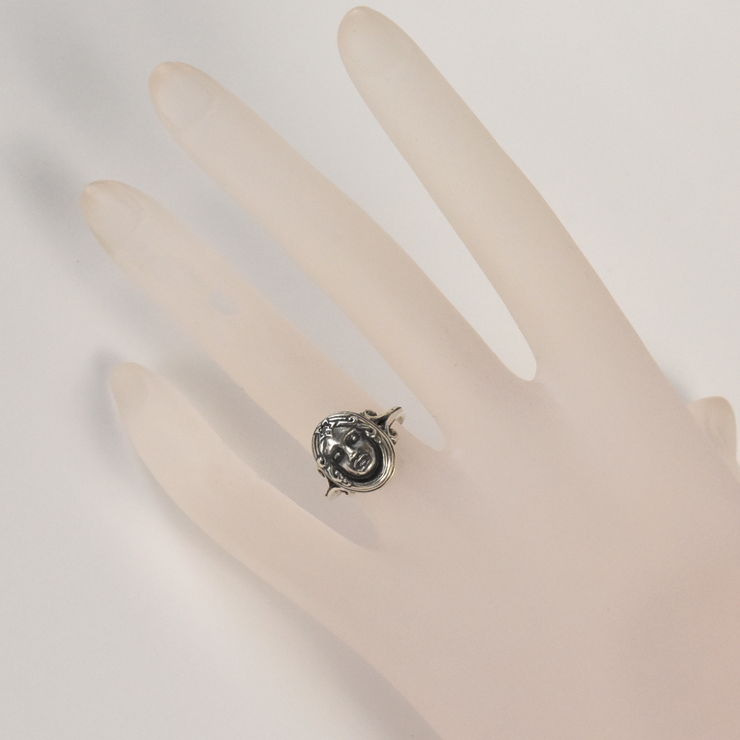 Magic Mirror Ring in Silver with Diamond - Goldmakers Fine Jewelry