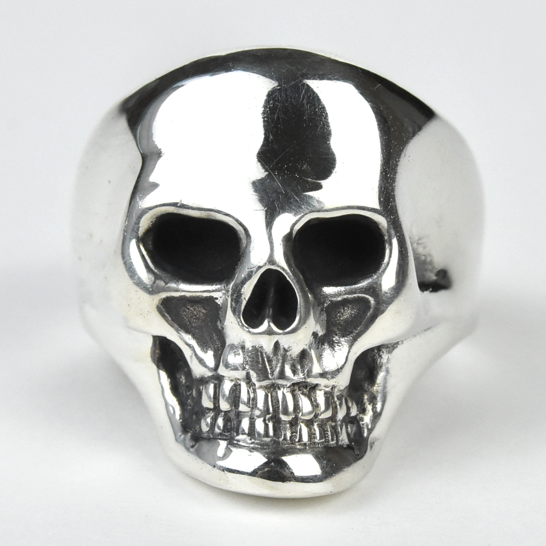 Skull Ring in Sterling Silver - Goldmakers Fine Jewelry