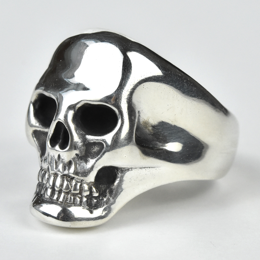 Skull Ring in Sterling Silver - Goldmakers Fine Jewelry