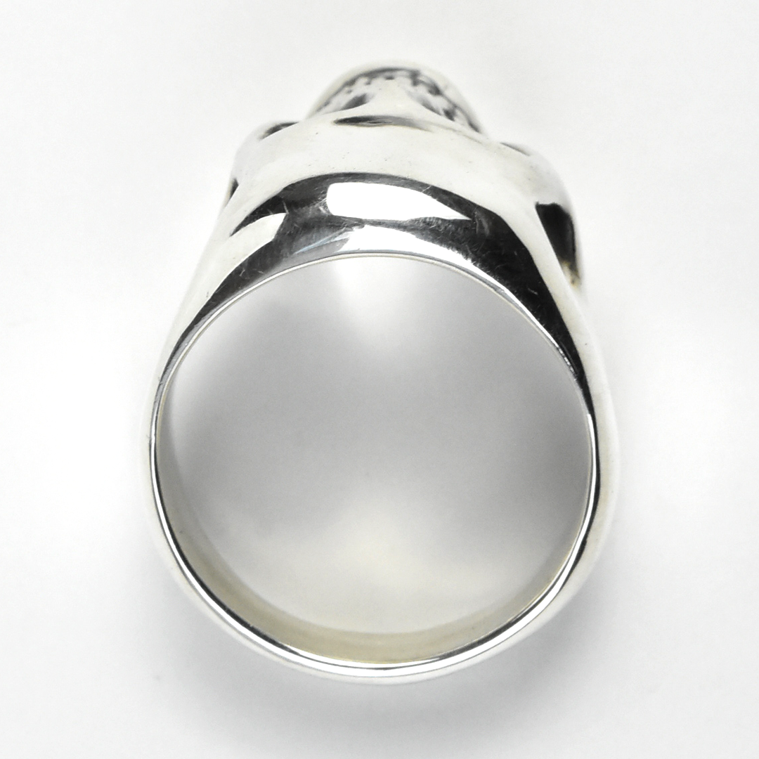 Skull Ring in Sterling Silver - Goldmakers Fine Jewelry