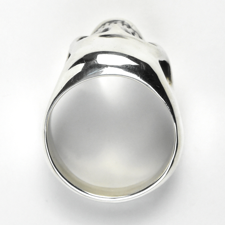 Skull Ring in Sterling Silver - Goldmakers Fine Jewelry