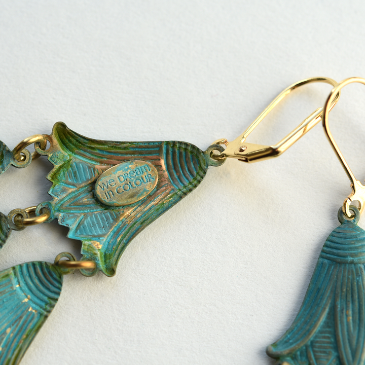 Papyrus Earrings - Goldmakers Fine Jewelry