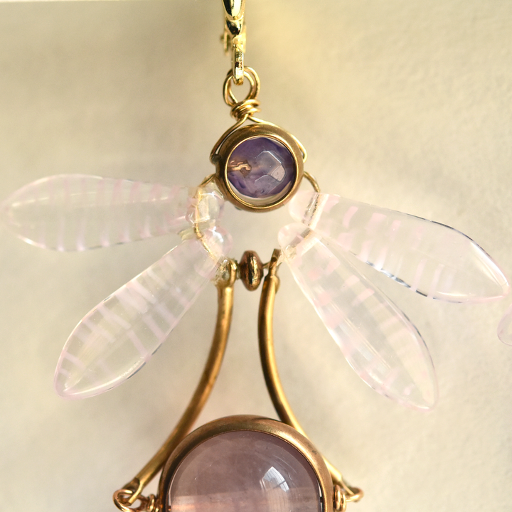 Purple Bead Drops - Goldmakers Fine Jewelry