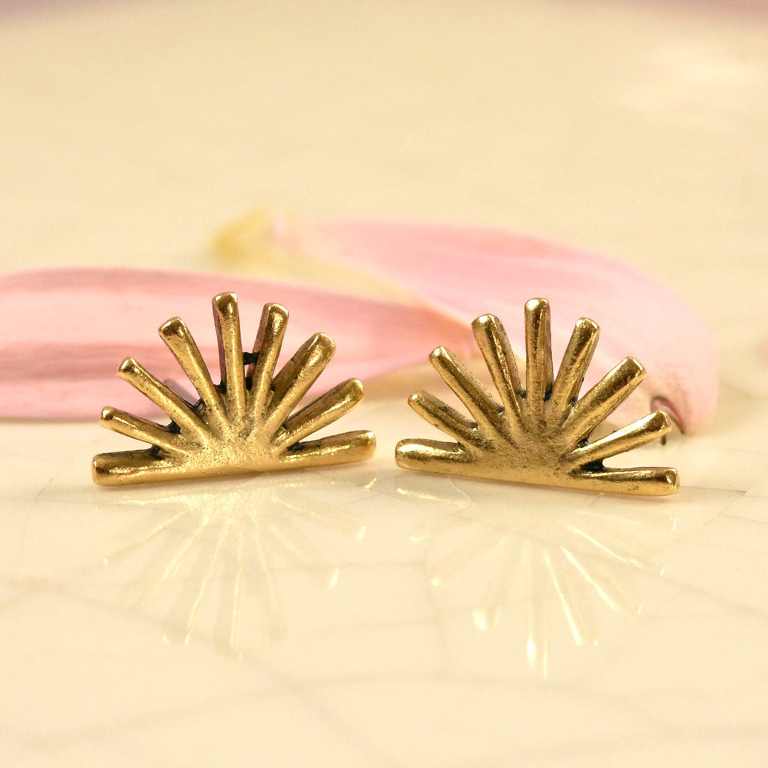 tilly doro brass earrings