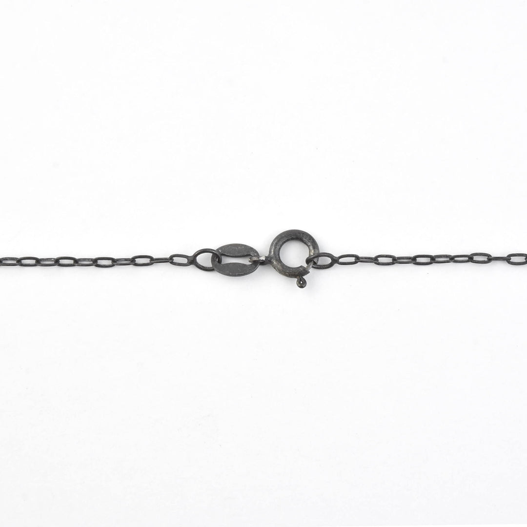 Small Carved Amethyst Necklace in 14k Bezel