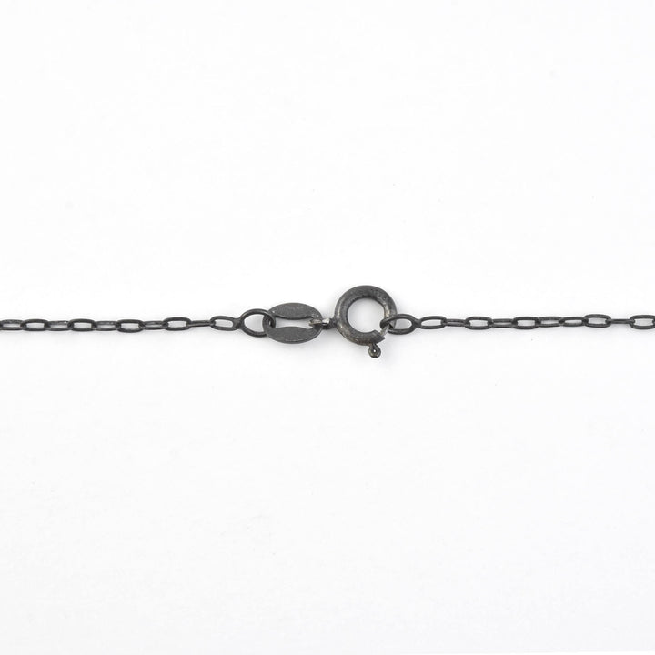 Small Carved Amethyst Necklace in 14k Bezel